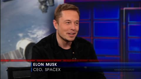 Elon Musk talks to Jon Stewart about PayPal, Tesla, and SpaceX