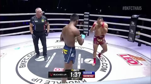 Free Full Fight! BUAKAW vs. SAENCHAI _ BKFC Thailand 5 Official!