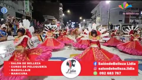 Segunda noche del Carnaval de Artigas, Uruguay (11/02/2024)