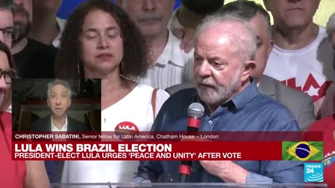 'No signs' Bolsonaro will accept defeat as Lula wins Brazil's bitter presidential vote • FRANCE 24