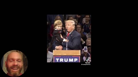 Mini Trump steals the show! 😍 Watch til the end! ❤️