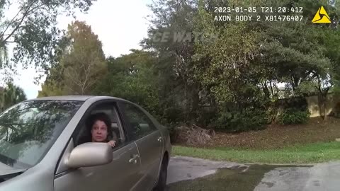 Woman acts like an entitled brat after fleeing the scene of a horrible accident.