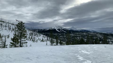 Summit Zone 360 Views – Central Oregon – Potato Hill Sno-Park – 4K