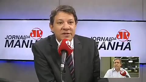 Haddad usando a Open society como um órgão de qualidade, não,eu não escutei isso!