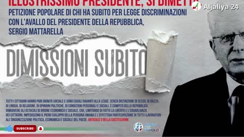 ORNELLA MARIANI, PETIZIONE PER LE DIMISSIONI DI MATTARELLA "ILLUSTRISSIMO PRESIDENTE SI DIMETTA!"