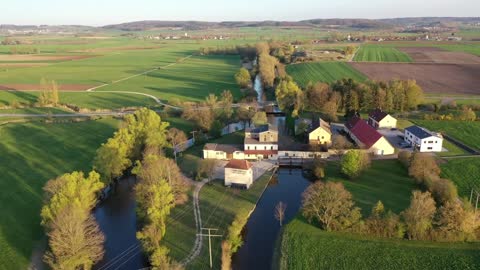 Bavarian landscape from above - German Drone Footage #1 - DJI Mavic 2 Pro - 4K Video