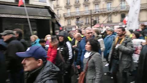 Manif anti-pass💉 du 13/11/21 - Paris