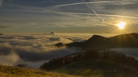 Most Beautiful Sunrise Time Lapse