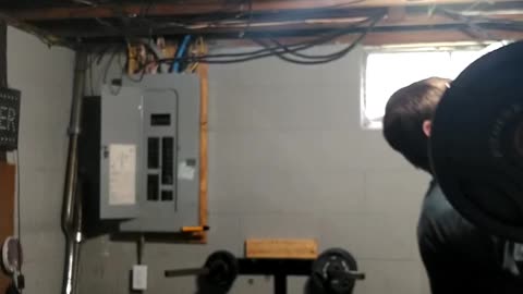 145 x 6 overhead press no pauses