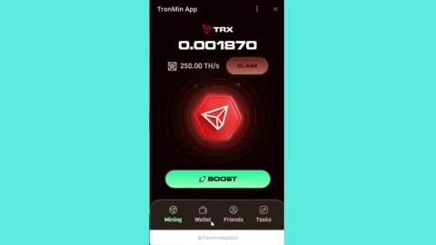 tron min app earn tron mini app