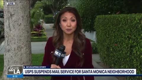 USPS Suspends Service to Santa Monica, CA...