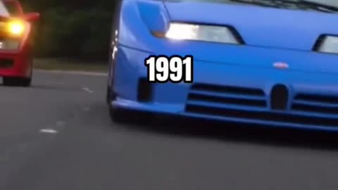 Best Car Released In Each Year 1991 to 1998 #shorts #01