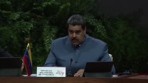 Maduro agradece apoyo de México, Honduras y Argentina tras exclusión de EEUU