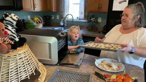 Lily-Rose Kindergarten Cook: Dehydrated Fruit Snacks