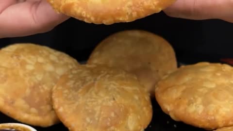 Moong Dal Kachori recipe with ASMR Cooking sound recipe 👍▶️😁😁