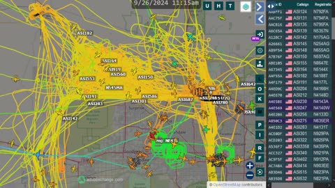 MORE CHINATAH UTAH over Phoenix AZ on Sep 26 2024