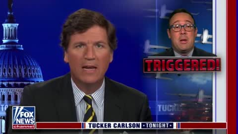 CNN's Chris Cillizza Gets TRIGGERED By Maskless Couple Watching Tucker on a Plane