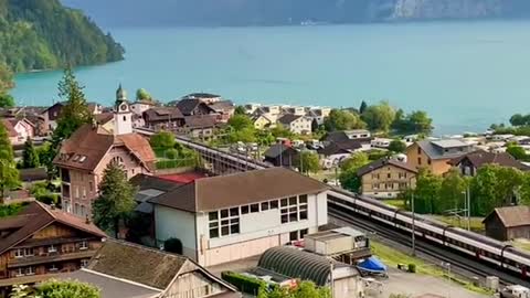 Charming Village Sisikon, Switzerland 🇨🇭