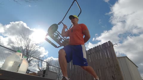 Sun Lunge with Cloud Spotter