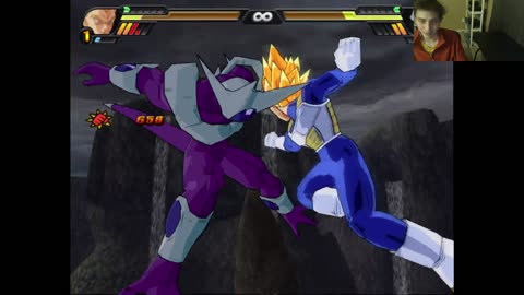 Vegeta VS Cooler In A Dragon Ball Z Budokai Tenkaichi 3 Battle With Live Commentary