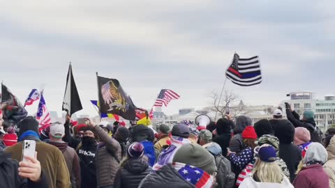 Trump Won! Chant at the Wiild Protest in Washington DC