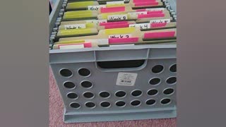 Homeschool Organization With the Crate System