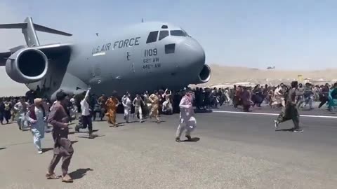 Fake Plane Leaving Afghanistan