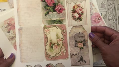 Shabby Lace Folio- Part 1 (from Lovely Lavender Wishes)