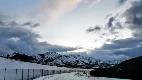 Mountian Range In Utah