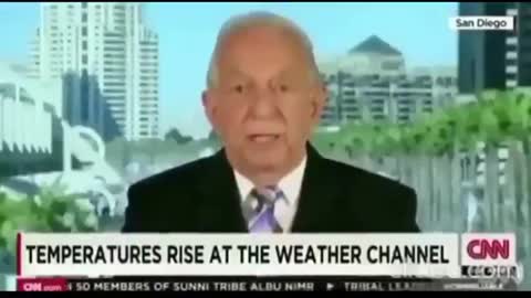 OOPS! FOUNDER OF THE WEATHER CHANNEL "CLIMATE CHANGE IS NOT REAL" LIVE CNN INTERVIEW