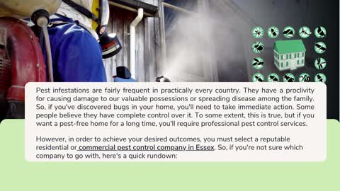 Tips in Choosing the Right Pest Control Company