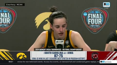 Caitlin Clark Reflects On Iowa Hawkeyes' Second Straight NCAA Title Game Run