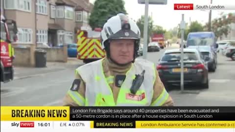 Thornton Heath explosion- London Fire Brigade give update