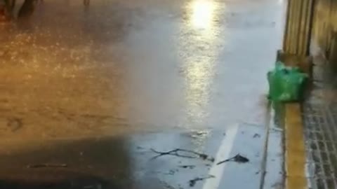 fuerte lluvia en bucaramanga este miércoles