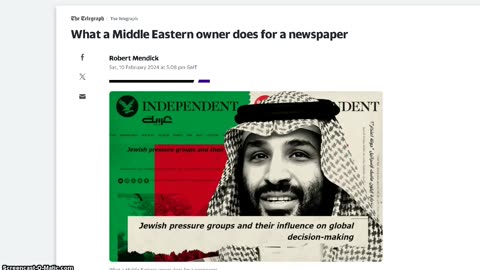 Zionists very concerned about Arab media ownership