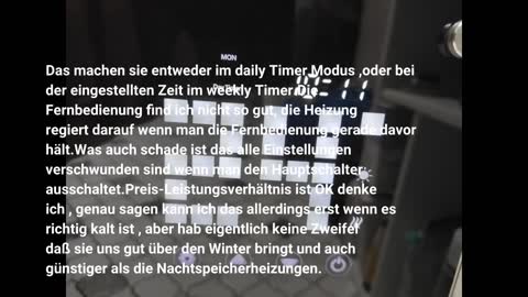 Klarstein Elektroheizung, Konvektor-Heizung mit Bodenrollen, Mobile Elektroheizung Energiesparend