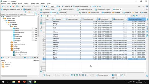 Lenguaje SQL y PostgreSQL parte 29. Procedimientos almacenados, parte 9.