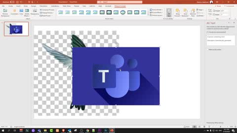 HOW TO MAKE PICTURE TRANSPARENT IN POWERPOINT !!!