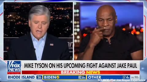 Mike Tyson Says He's "Scared To Death" about Upcoming Fight [WATCH]