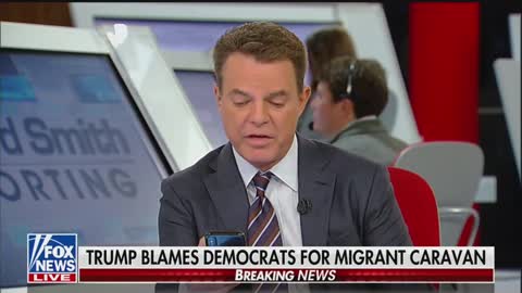 Shep Smith takes issue with viewer, says Trump is using fear about caravan