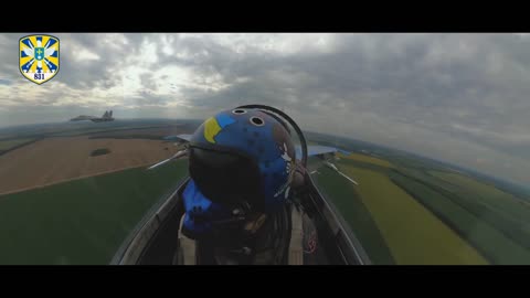 Ukrainian Mig-29 Firing Off HARM Missiles