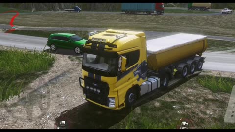 New Ford truck dirt road for the first time truckers of Europe 3 gameplay