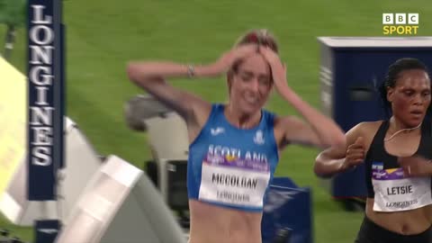 Eilish McColgan win gold medal