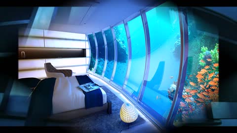 Under water Hotel Scenery