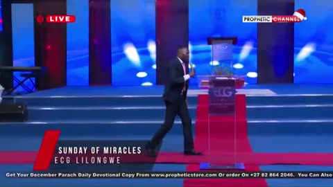 Sunday Service LIVE - Prophet Shepherd Bushiri - ECG CHURCH ONLINE 26.12.2021