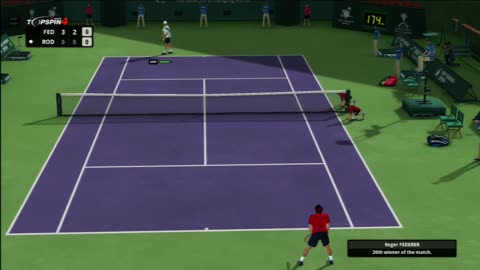 Top Spin 2K25 Online #9 Federer vs Sinner PS5