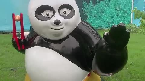 Kung Fu Panda Statue