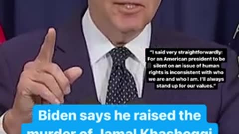 Biden- I raised the murder of Washington Post journalist with Saudi Crown Prince_HIGH