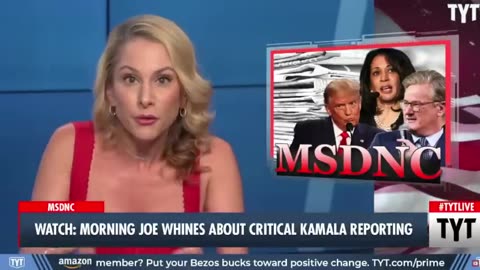 Ana Kasparian GOES OFF On Joe Scarborough For Claiming The Liberal Media Doesn't Trash Trump Enough!