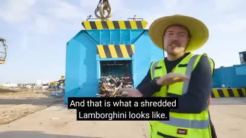 Lamborghini vs shredder mrbeast in hindi